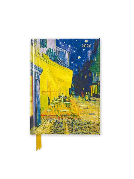 Vincent van Gogh - Café Terrace - Taschenkalender 2026