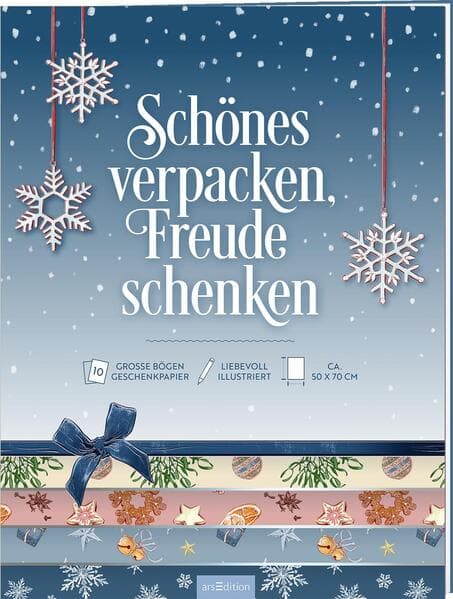Geschenkpapier Zauberhafte Weihnachtszeit