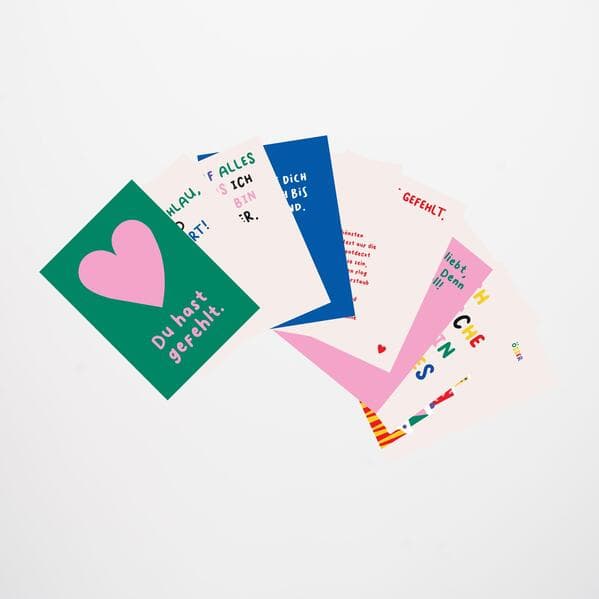 Postkartenset "Happy Kids" - 9 Stück