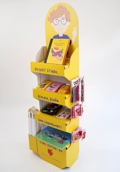 Aufsteller Super Bo (ohne Inhalt)