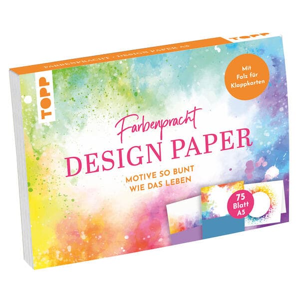 Design Paper Farbenpracht A5