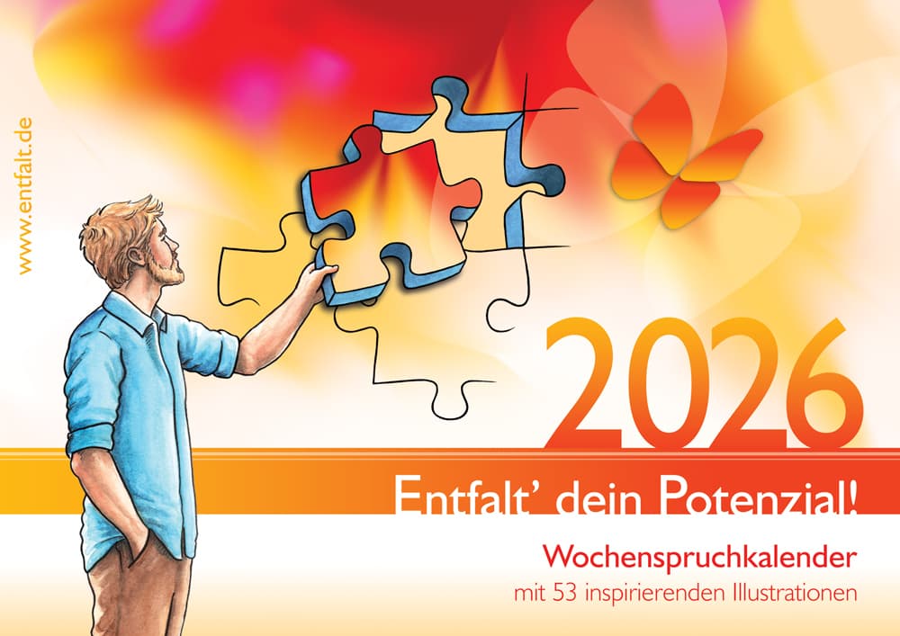 entfalt®-Kalender 2026: Entfalt' dein Potenzial!