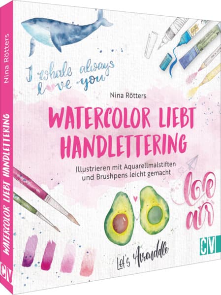 Watercolor liebt Handlettering