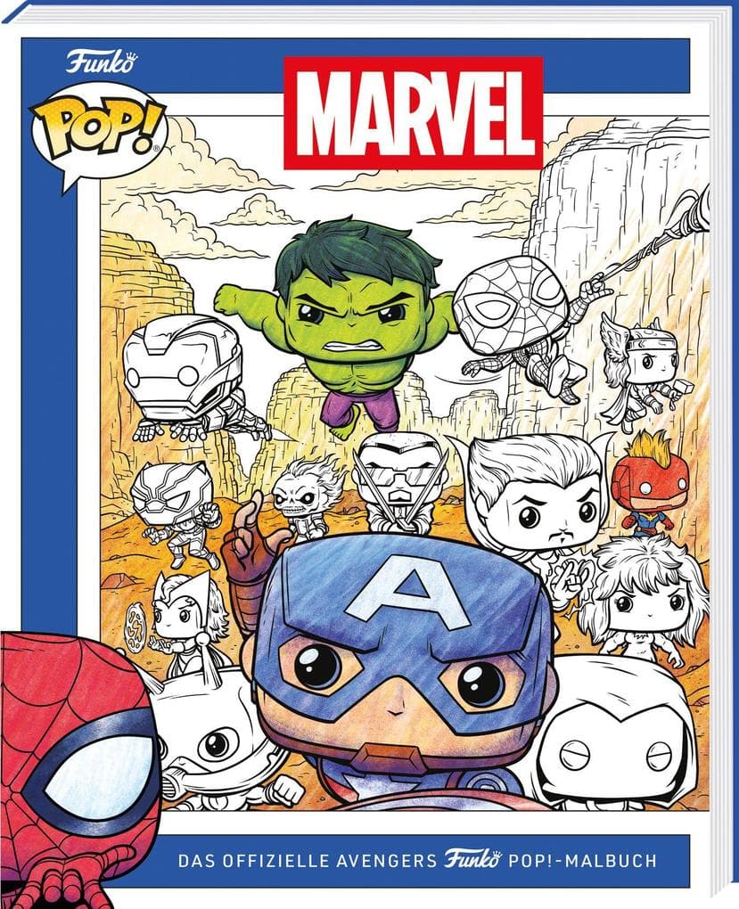 Marvel: Das offizielle Avengers Funko Pop!-Malbuch