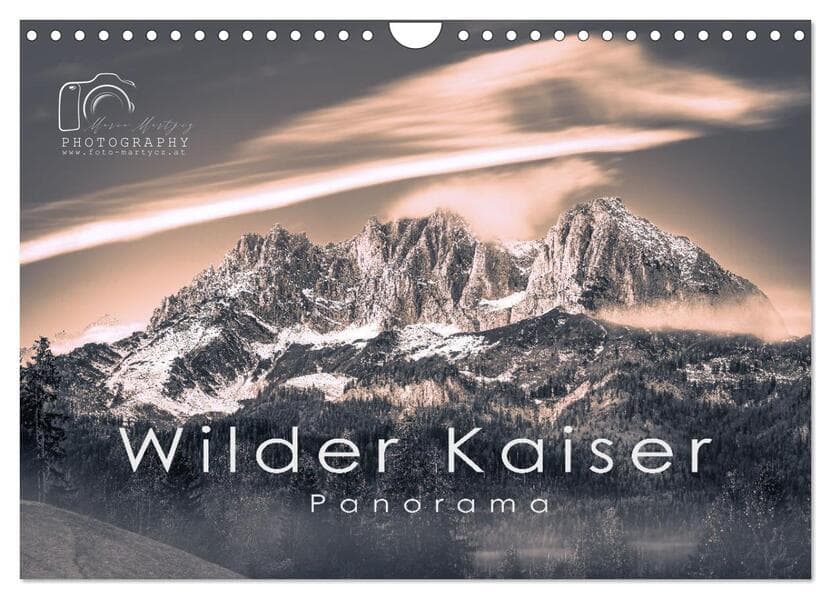 Wilder Kaiser Panorama 2026 (Wandkalender 2026 DIN A4 quer), CALVENDO Monatskalender