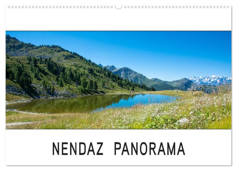 Nendaz Panorama (Wandkalender 2026 DIN A2 quer), CALVENDO Monatskalender
