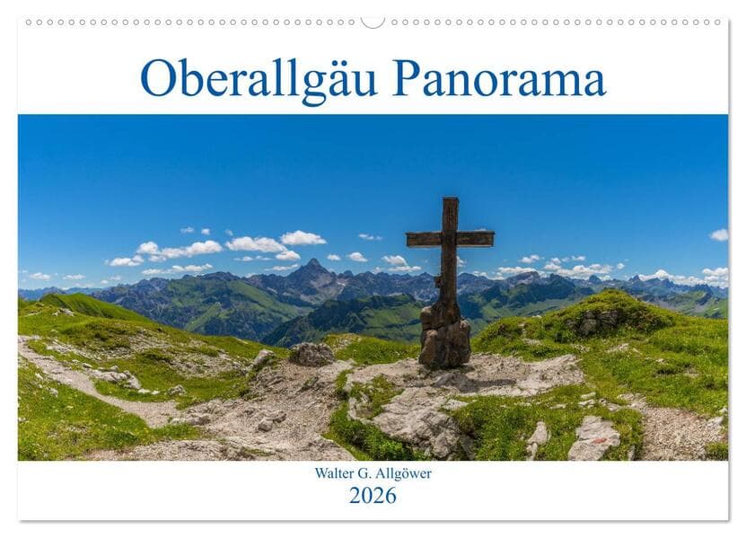 Oberallgäu Panorama (Wandkalender 2026 DIN A2 quer), CALVENDO Monatskalender