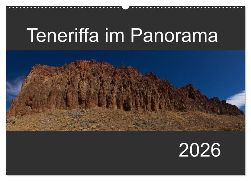 Teneriffa im Panorama (Wandkalender 2026 DIN A2 quer), CALVENDO Monatskalender
