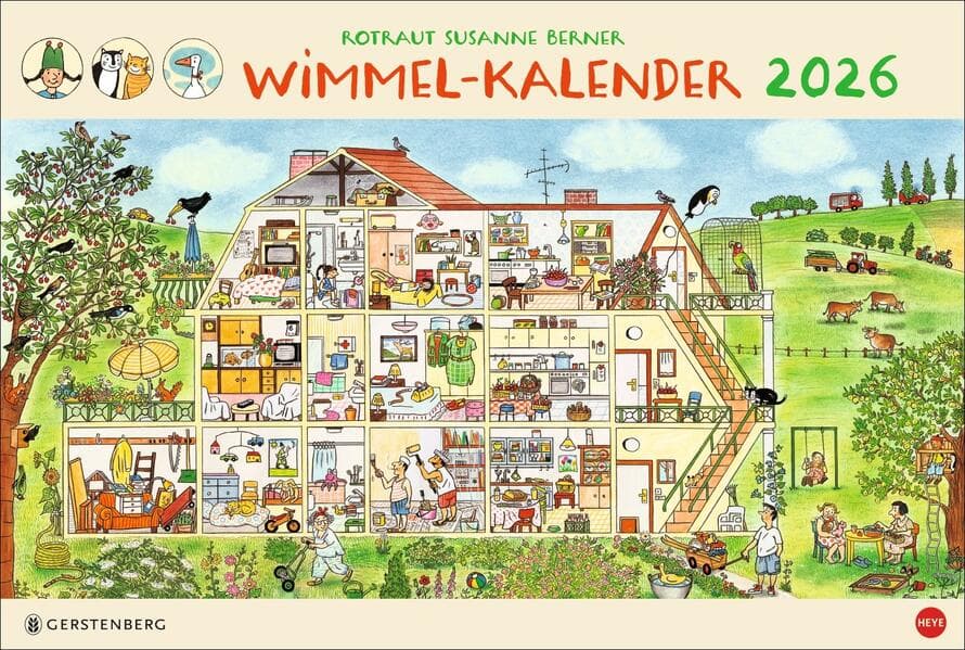 R.S. Berner Wimmel-Kalender 2026