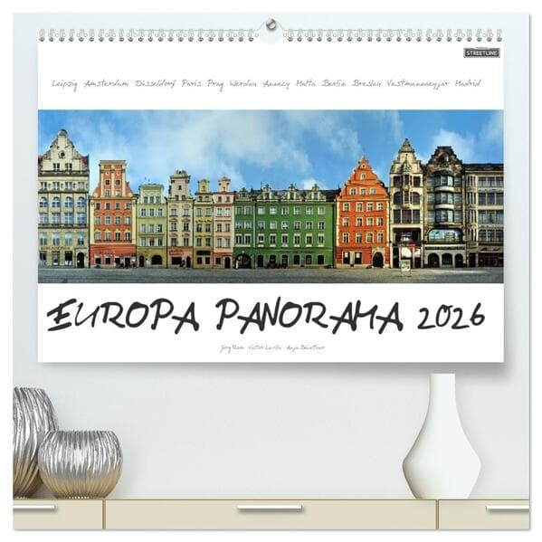 Europa Panorama 2026 (hochwertiger Premium Wandkalender 2026 DIN A2 quer), Kunstdruck in Hochglanz