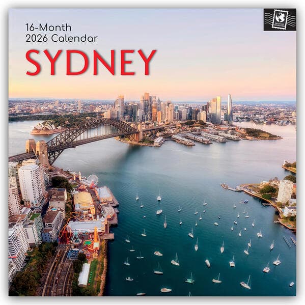 Sydney 2026 - 16-Monatskalender