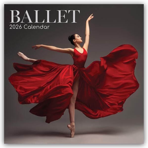 Ballet - Ballett 2026 - 16-Monatskalender