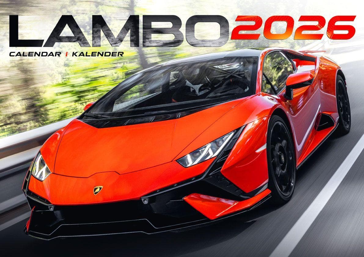 Lamborghini Kalender 2026