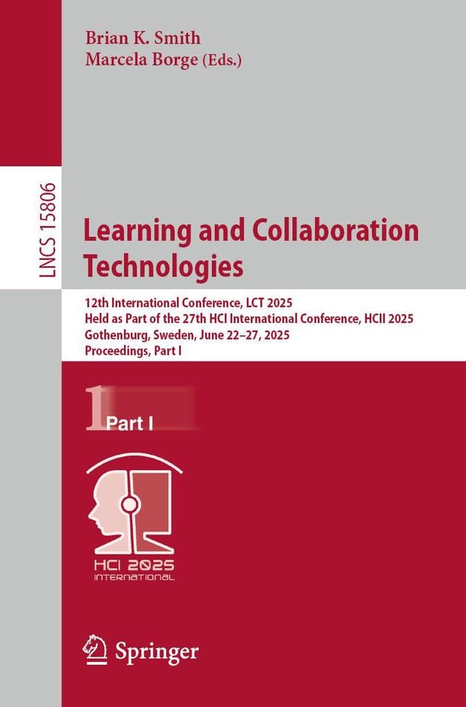 Learning and Collaboration Technologies