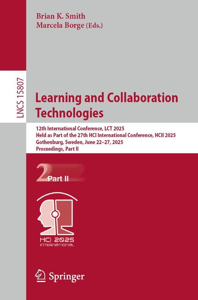 Learning and Collaboration Technologies