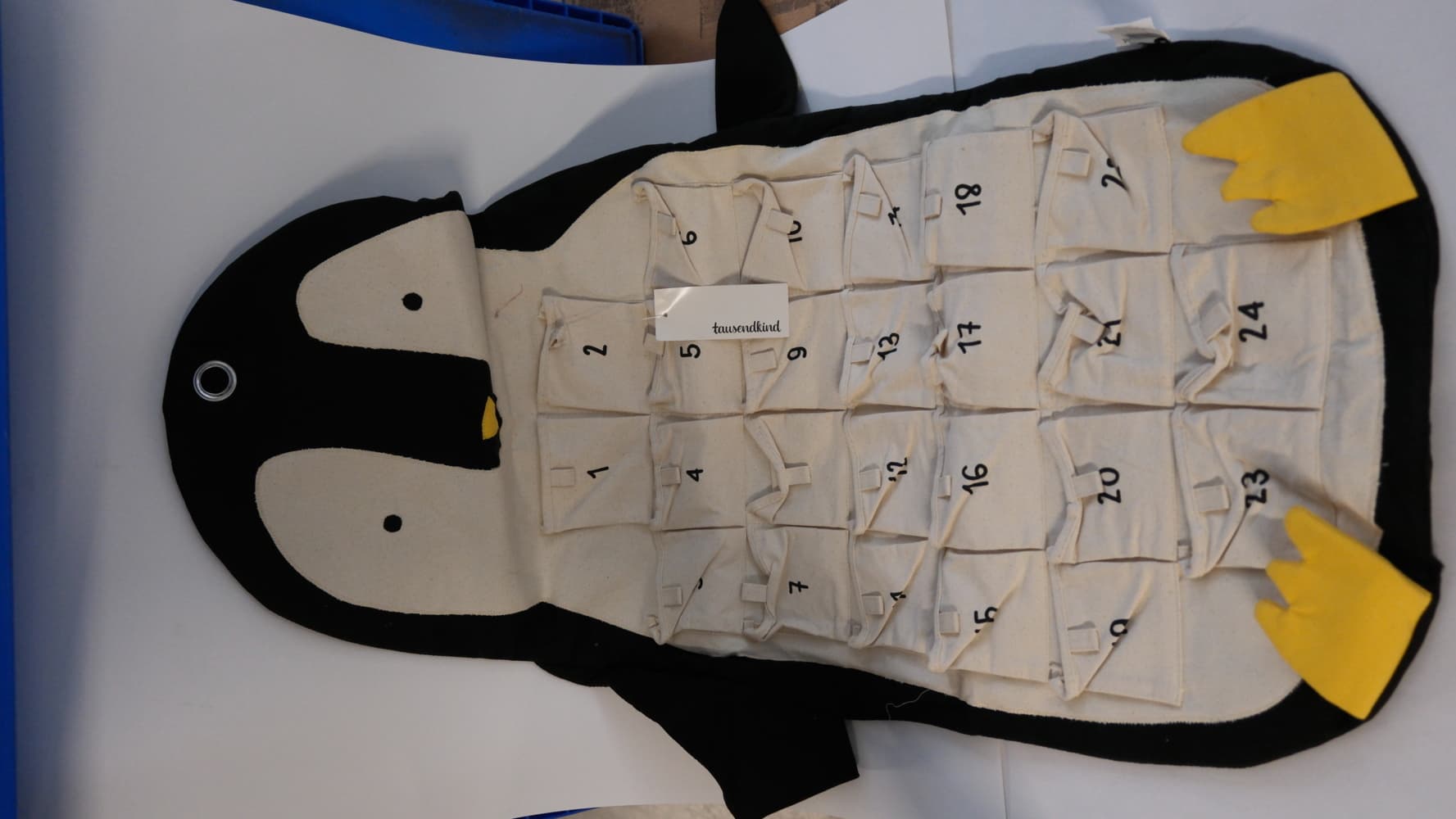 Adventskalender PINGUIN (120x50) befüllbar