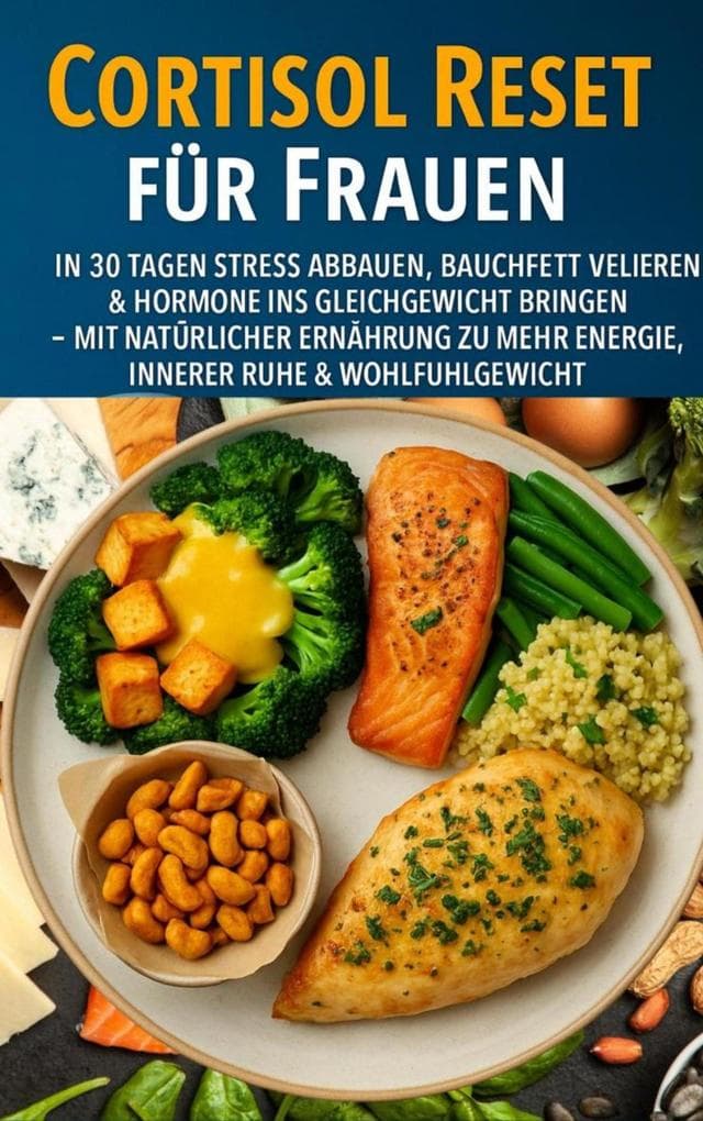Cortisol Reset für Frauen: In 30 Tagen Stress abbauen, Bauchfett verlieren & Hormone ins Gleichgewicht bringen