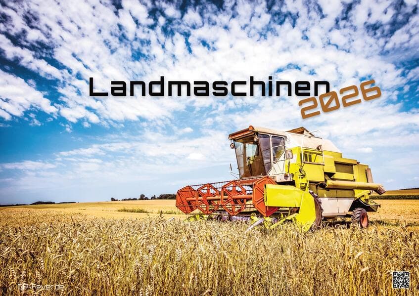 Landmaschinen - Traktor - 2026 - Kalender DIN A2