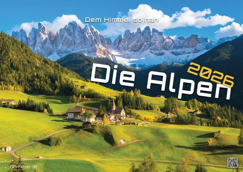 Die Alpen - dem Himmel so nah - 2026 - Kalender DIN A2
