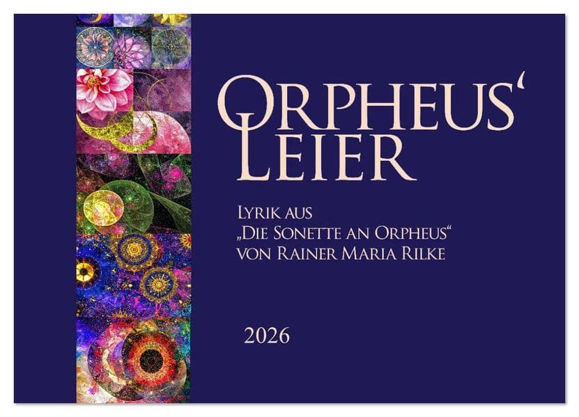 Orpheus' Leier (Wandkalender 2026 DIN A2 quer), CALVENDO Monatskalender