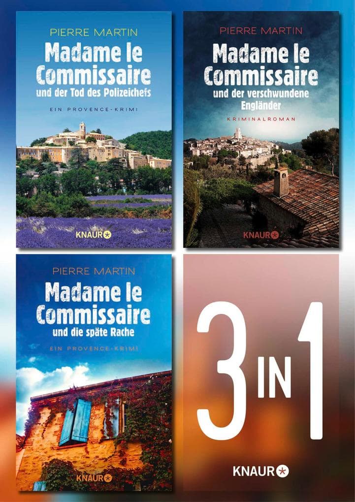 Madame le Commissaire Band 1-3. Krimi-Bundle