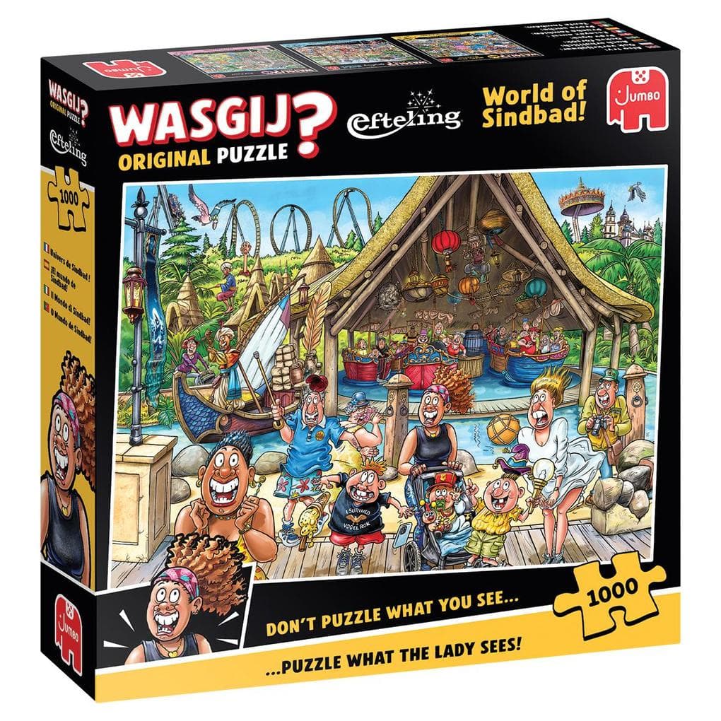 Wasgij Efteling - World of Sindbad - Puzzle 1000 Teile