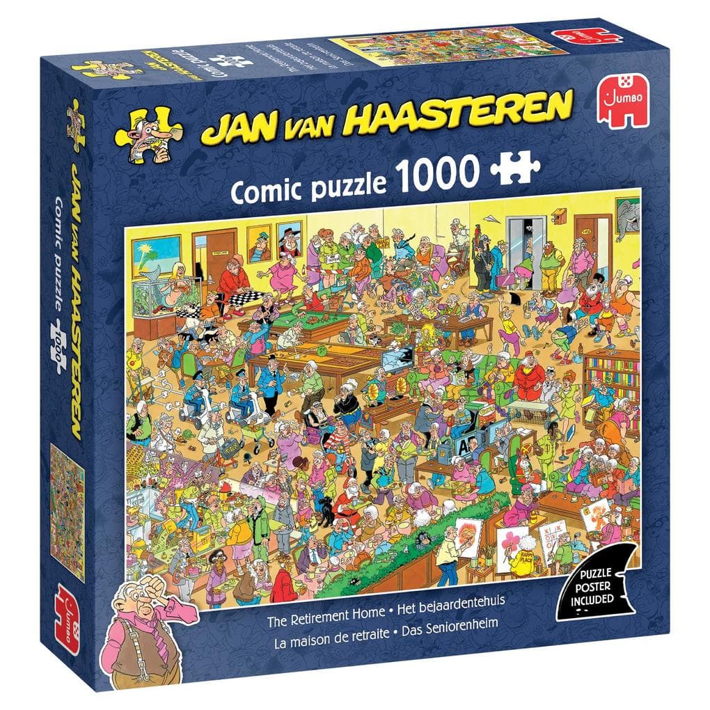 Jan van Haasteren - Das Seniorenheim - Puzzle 1000 Teile