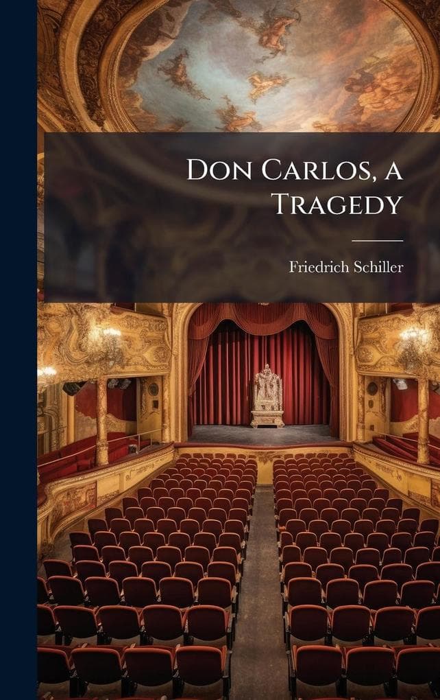 Don Carlos, a Tragedy