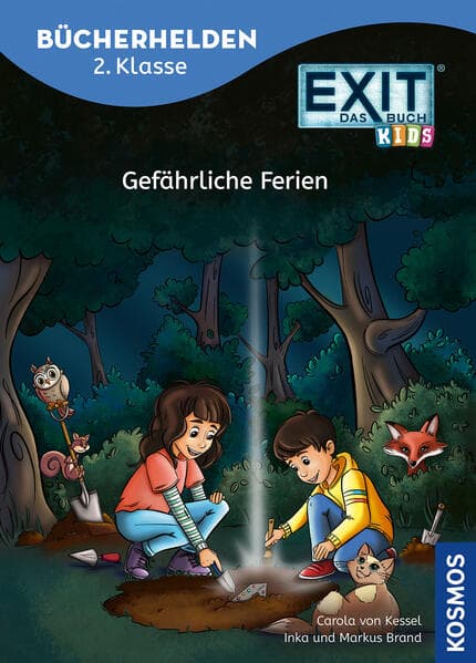 EXIT® - Das Buch Kids, Bücherhelden 2. Klasse, Gefährliche Ferien