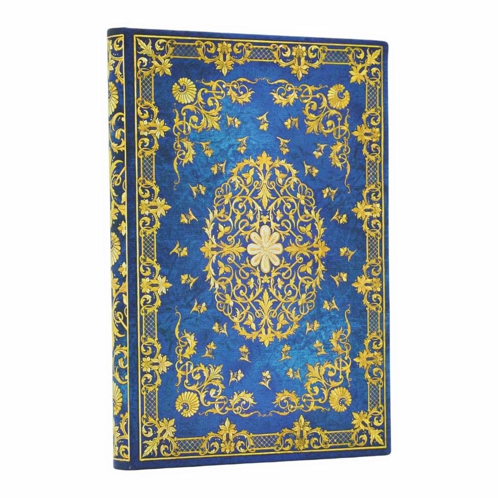 Silk Sky (Guiding Star) Mini Lined Hardcover Journal (Elastic Band Closure)