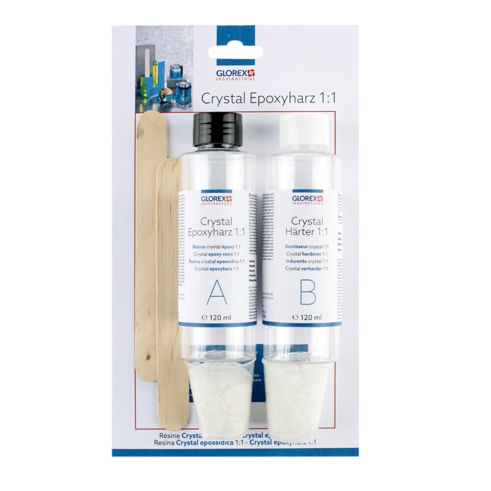 Crystal Epoxyharz 1:1 240ml (2x120ml)