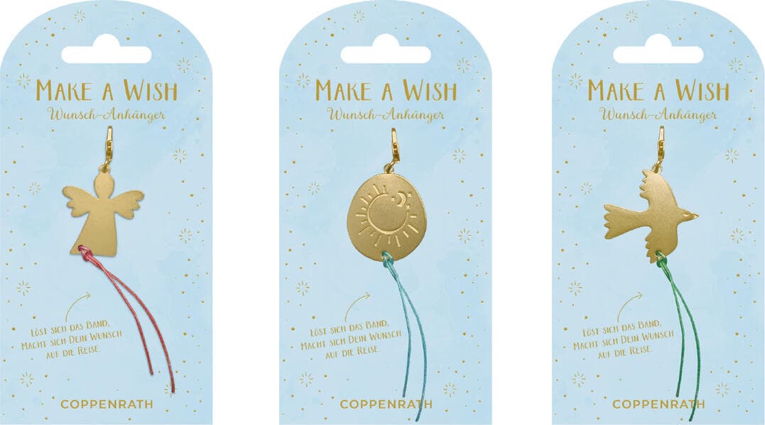 Schmuckanhänger - Make a wish