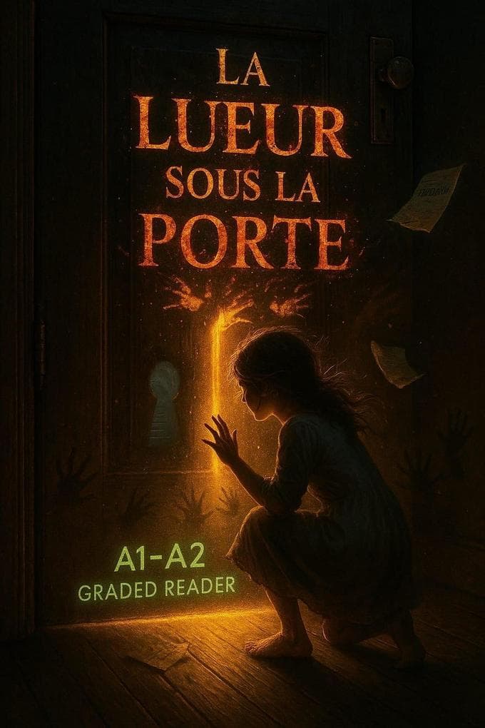 La Lueur sous la Porte - A French graded reader for A1-A2 learners · Psychological horror meets language immersion