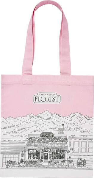Main Street Tote Bag 'Green Valley Florist'