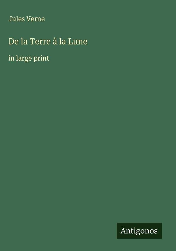 De la Terre à la Lune