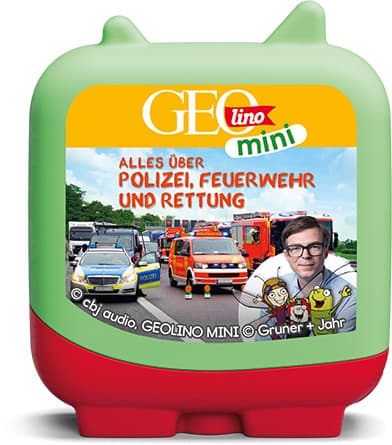 Clever Tonie - GEOLINO MINI Alles über Polizei, Feuerwehr und Rettung