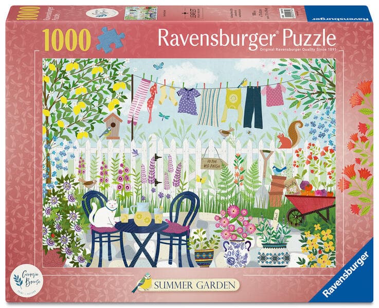 Erwachsenenpuzzle 1000 Teile - Sommergarten