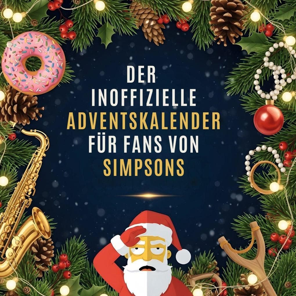 Der inoffizielle Adventskalender für Fans von Simpsons