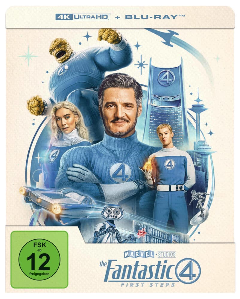 The Fantastic Four: First Steps UHD + Blu-ray (Limited Steelbook)
