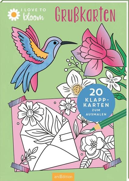 I Love to Bloom - Grußkarten