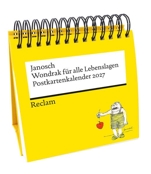 Wondrak für alle Lebenslagen. Postkartenkalender 2027