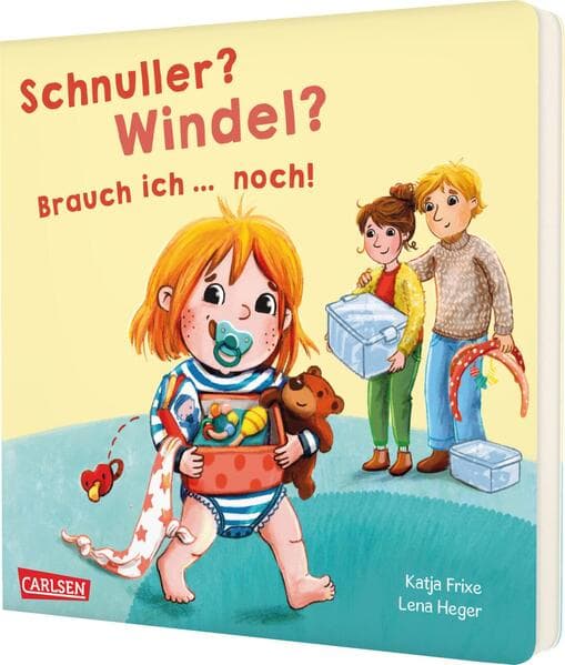Schnuller? Windel? Brauch ich ... noch!