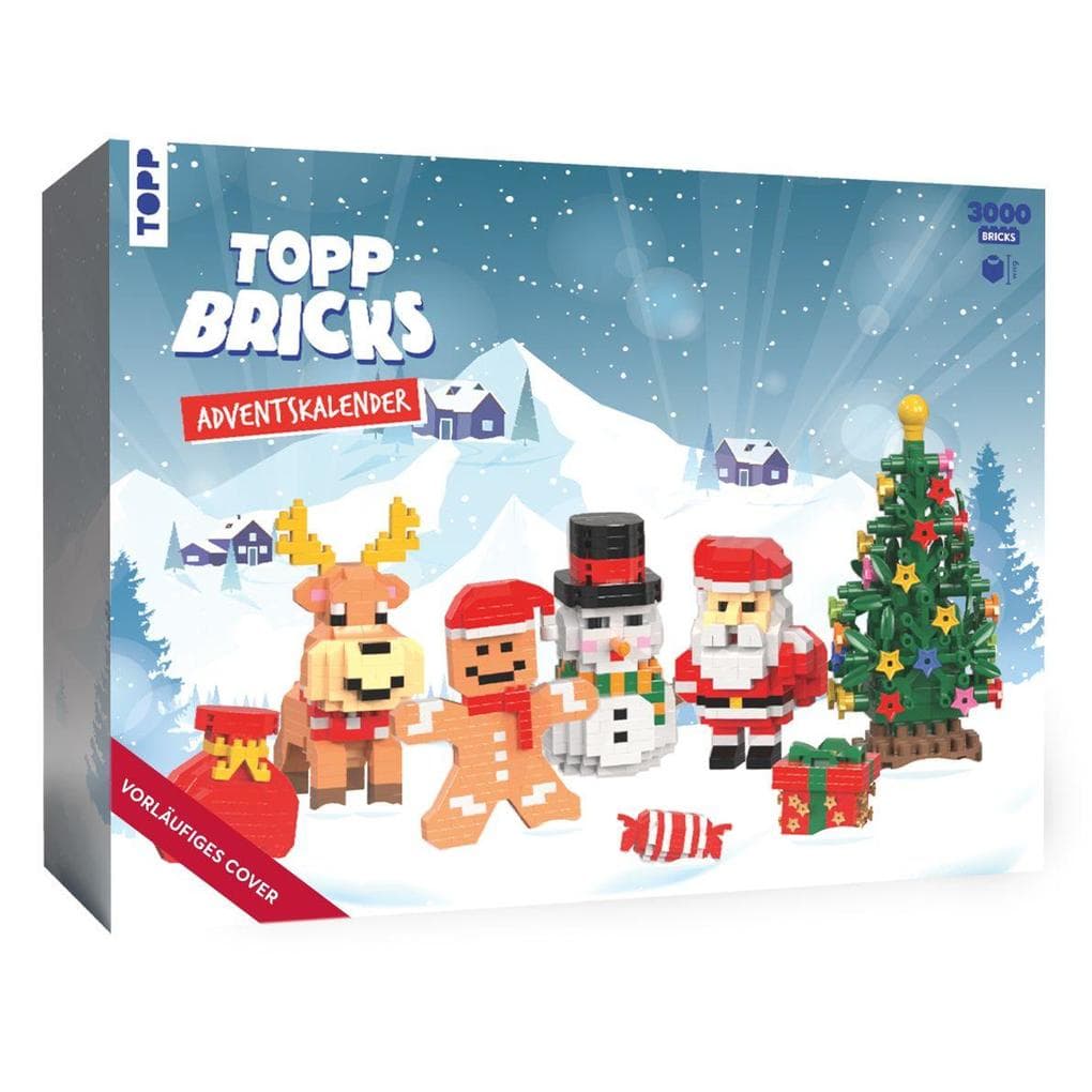 Mini-Klemmbausteine Adventskalender - 24 Tage Bauspaß für Groß und Klein