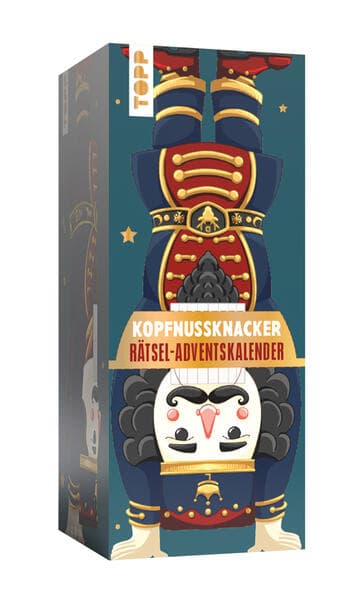Kopfnussknacker - Rätsel-Adventskalender (blaue Edition - 2026)