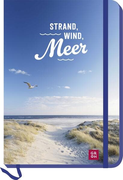 Notizbuch Strand Wind Meer