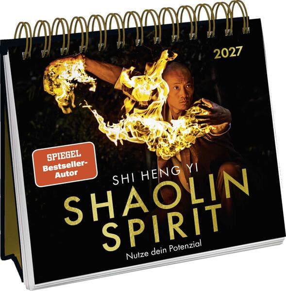 Postkartenkalender 2027: Shaolin Spirit
