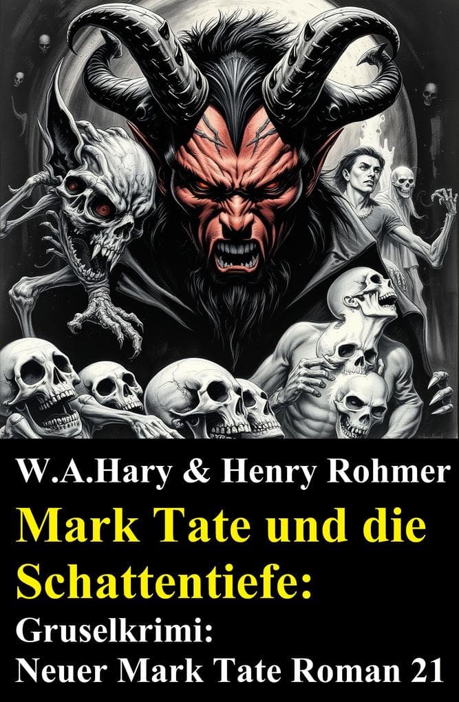 Mark Tate und die Schattentiefe: Gruselkrimi: Neuer Mark Tate Roman 21