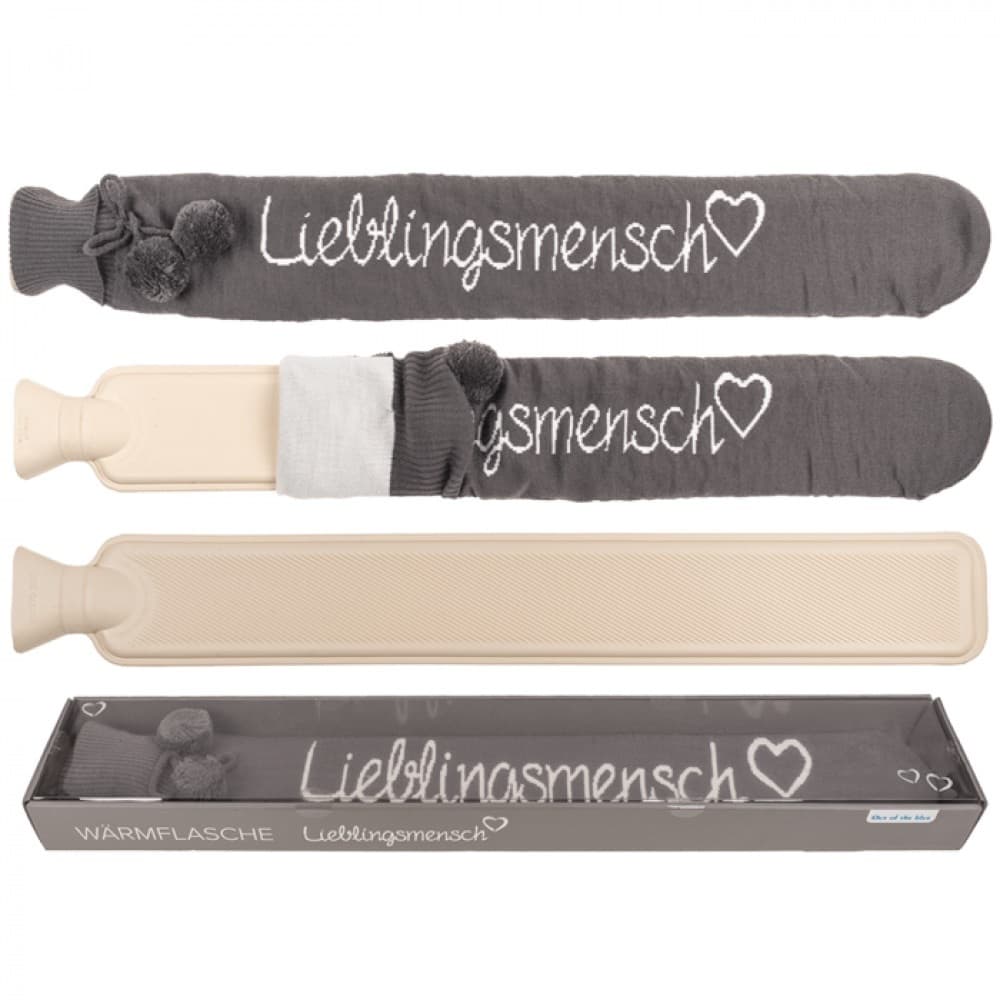 Schlauch-Waermflasche, Lieblingsmensch,