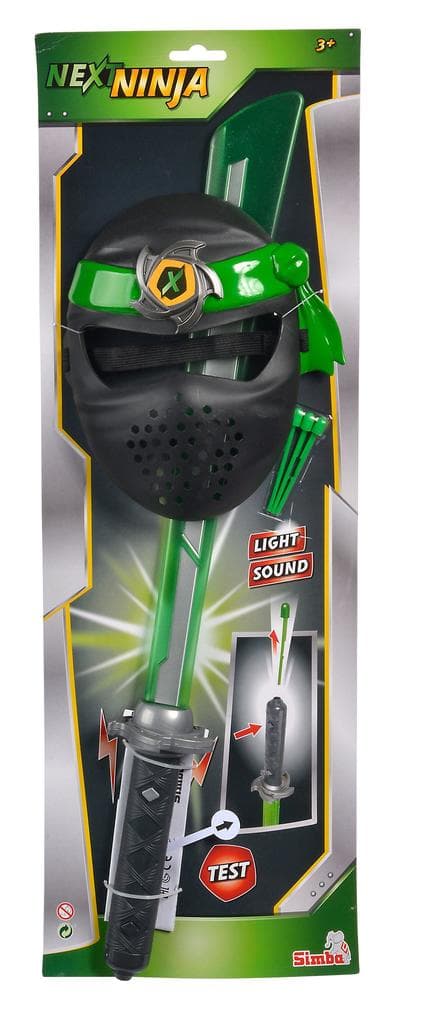 Next Ninja Schwert und Maske, grün