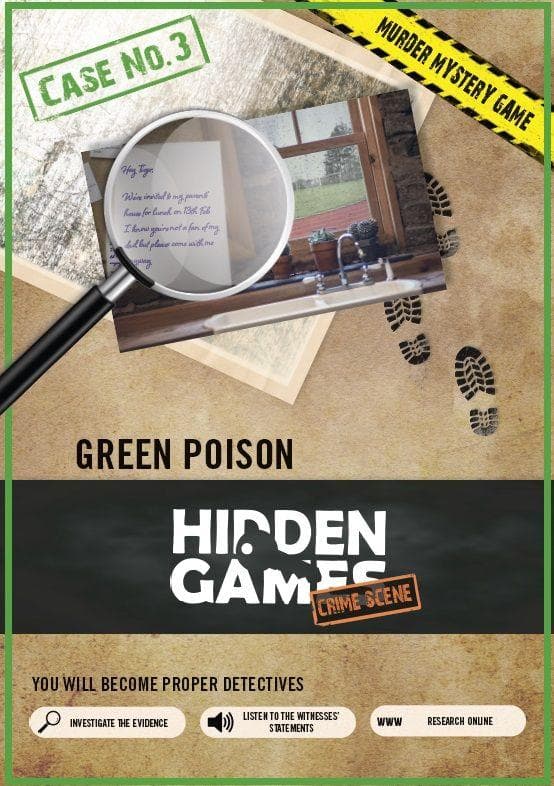 Hidden Games Crime Scene: Case 3 - Green Poison